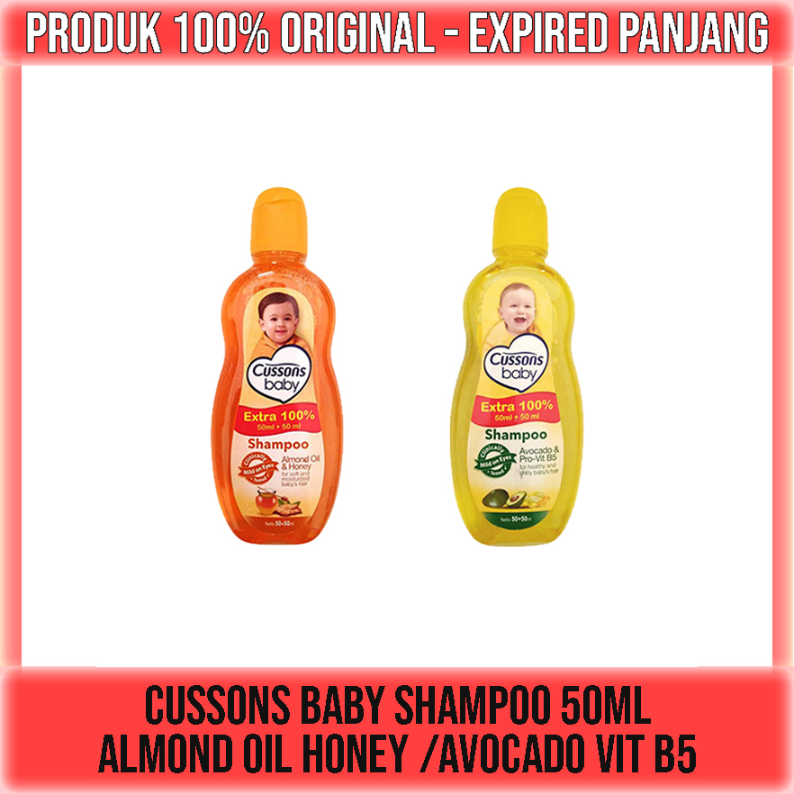 CUSSONS BABY SHAMPOO / Cusson Shampo bayi 50+50ml
