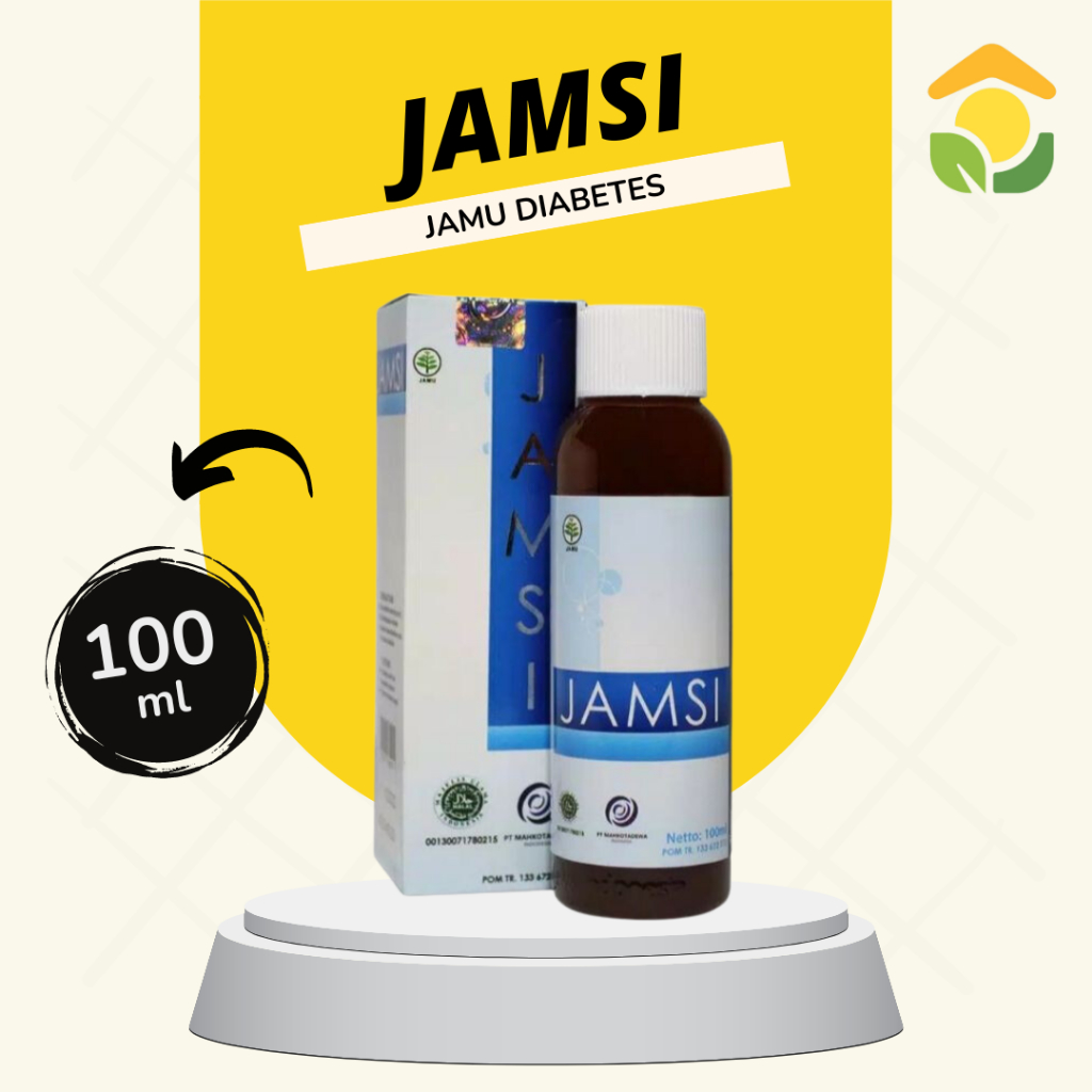 

Jamsi 100ml Obat Diabetes Asli Jamu Penyakit Gula Kering dan Basah Herbal