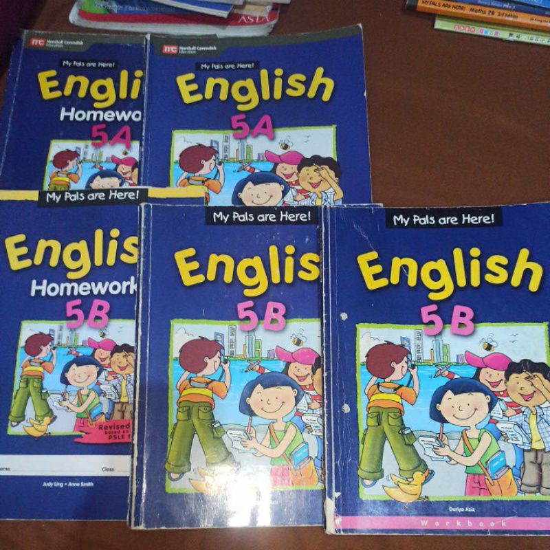 

my pals are here - English book - 5A 5B