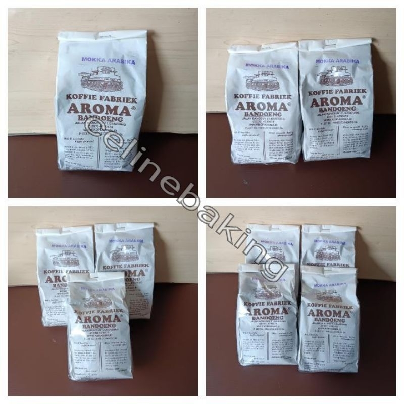 kopi aroma mokka arabika 250 gram / kopi aroma bandung