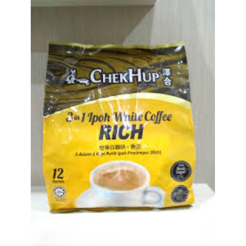 

CHEKHUP CHEK HUP 3IN1 IPOH WHITE COFFEE RICH 12 SACHET