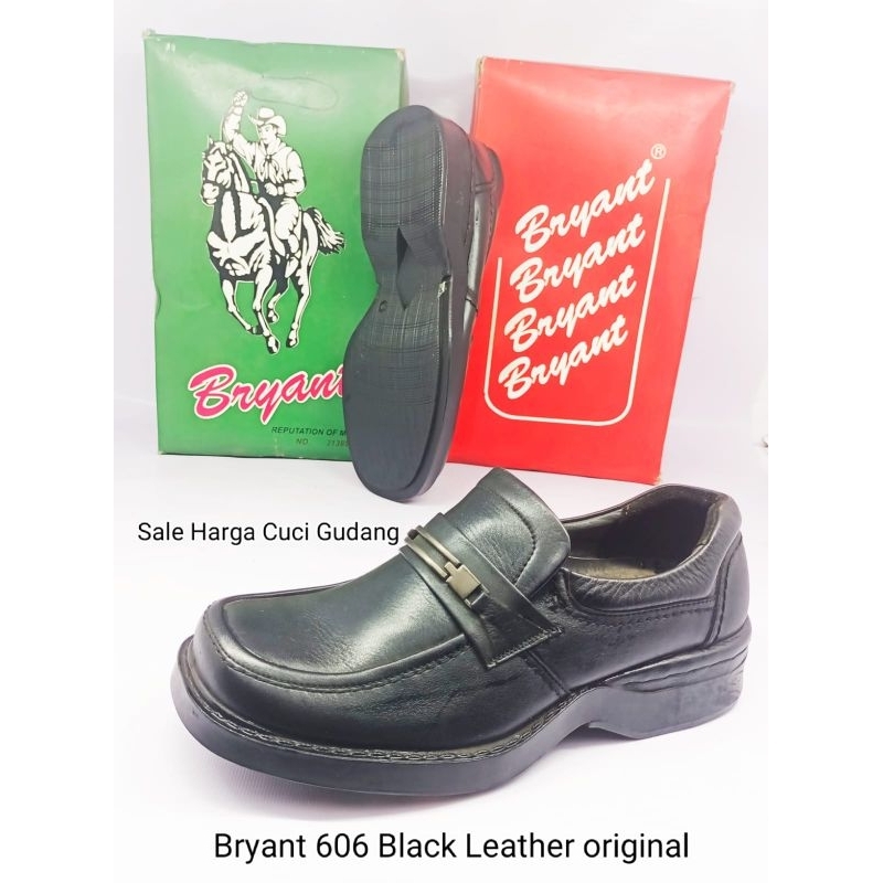 Sepatu Pria kulit asli Bryant 02_603B.Brown.