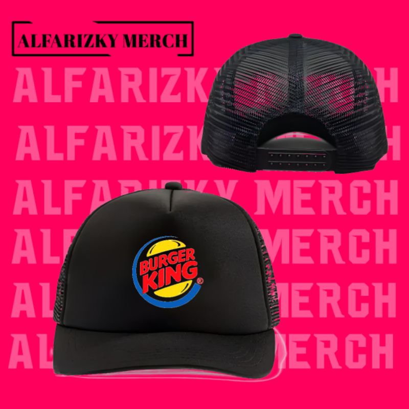 TOPI JARING | TOPI FASHION | TOPI TRUKER PRIA WANITA BURGER KING