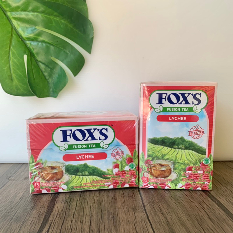 Fox’s Fusion Tea Lyhcee 25gr [15 Sachet]