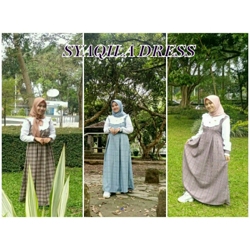 BAJU GAMIS MOTIF KOTAK BAHAN KATUN PREMIUM TERBARU 2023