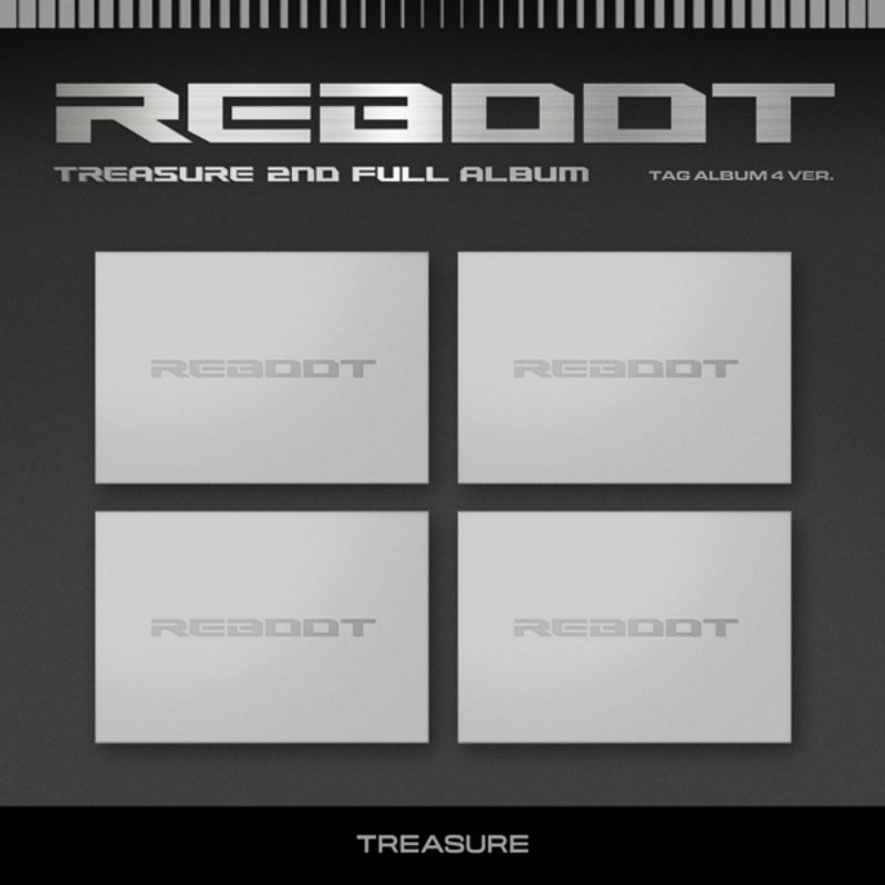 [PO] TREASURE - 2ND FULL ALBUM [REBOOT] YG TAG ALBUM // ALBUM TREASURE REBOOT
