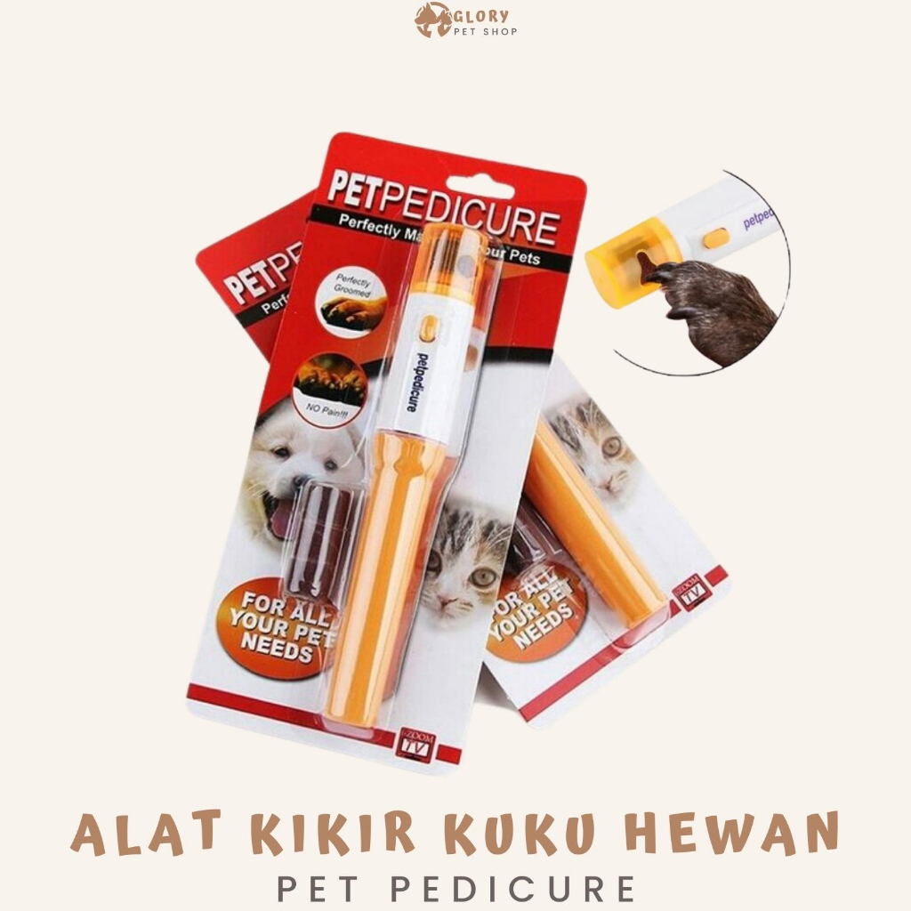 ALAT KIKIR KUKU HEWAN ELEKTRIK ALAT ASAH KUKU ANJING KUCING PET NAIL POLISHER ELECTRIC PET PEDICURE 