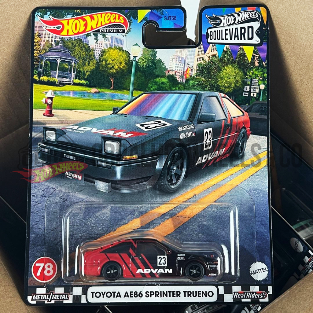 Hot Wheels Boulevard - Toyota AE86 Sprinter Trueno Advan
