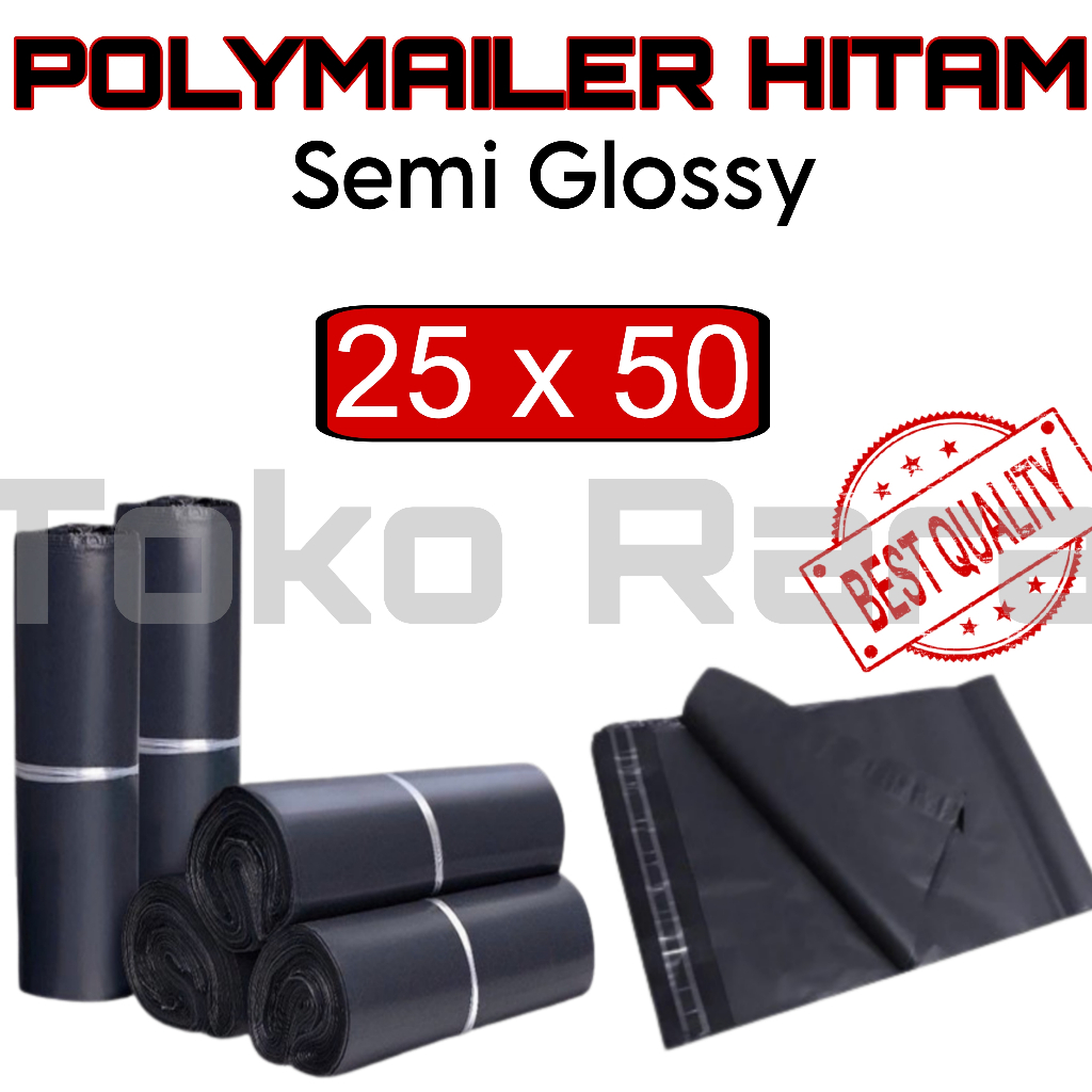 Plastik Packing Olshop Polymailer 25x50 (perekat)