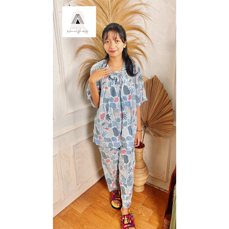 One Set Laila Dada Serut || Oneset Laila Terbaru Motif Lucu || Oneset Kekinian ||