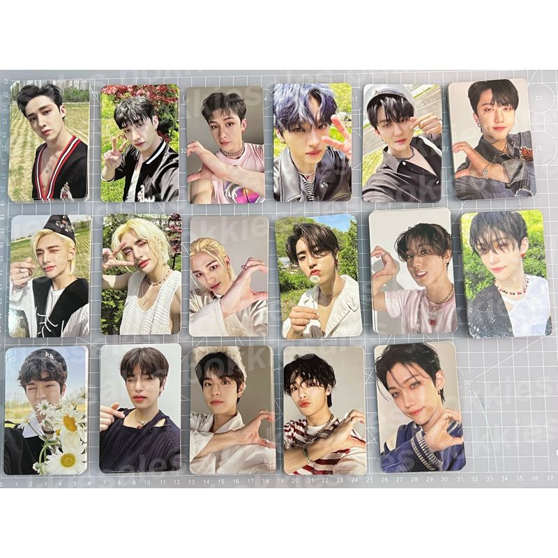 stray kids maxident photocard pc album