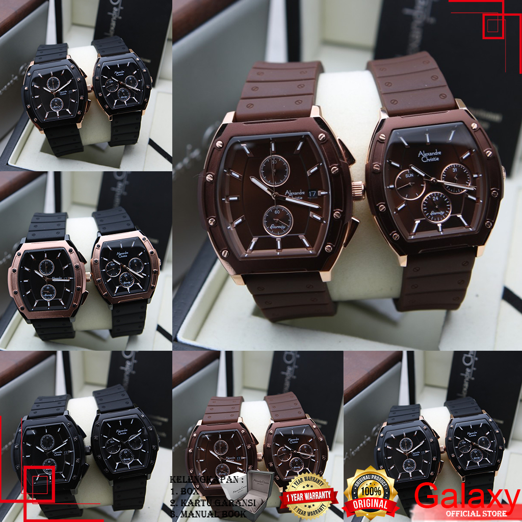 ALEXANDRE CHRISTIE JAM TANGAN COUPLE JAM TANGAN PASANGAN JAM TANGAN ALEXANDER CRISTIE ORI JAM ORIGIN