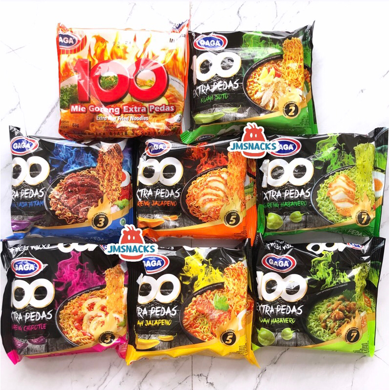 

[PROMO!!] Mie Gaga 100 Extra Pedas Instant Noodle 85gr - mie instan samyang termurah diskon