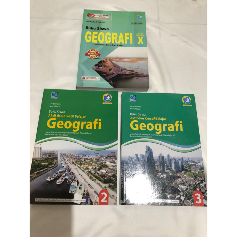 

[MULUS] Buku paket Geografi kelas 10 11 12 Lili Somantri aktif dan kreatif belajar Agung Budi