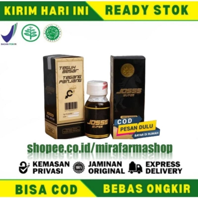 Josss Super Original Minyak Oles Pria Jantan Joss Super ++