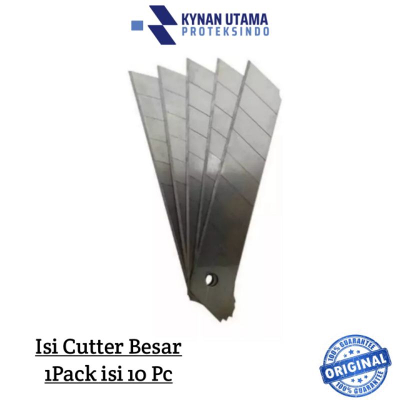 

Isi Cutter Besar isi 10 Pcs - Refill Cutter