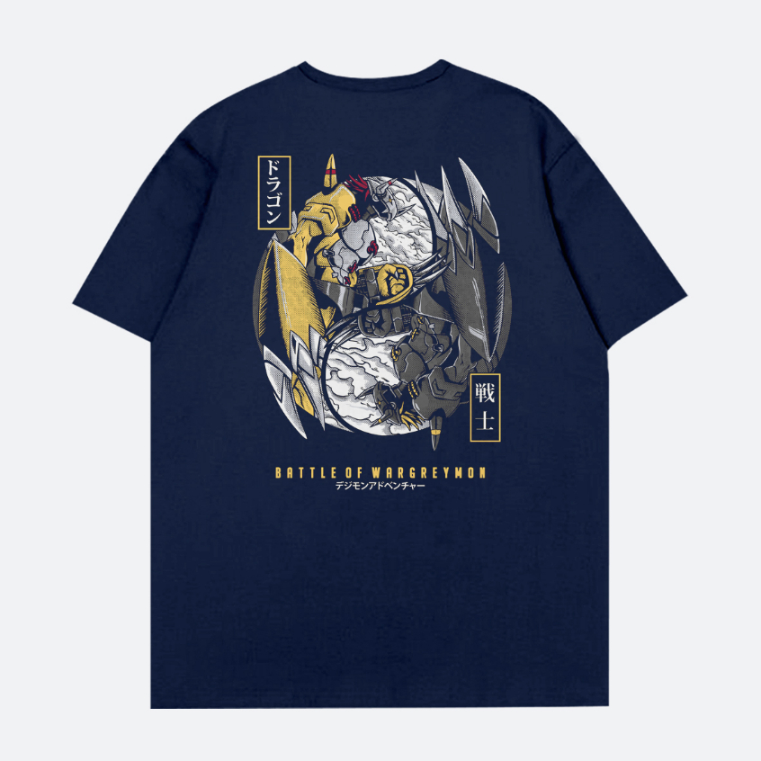 Wazup Kaos Anime Digimon Adventure Wargreymon X Black Wargreymon