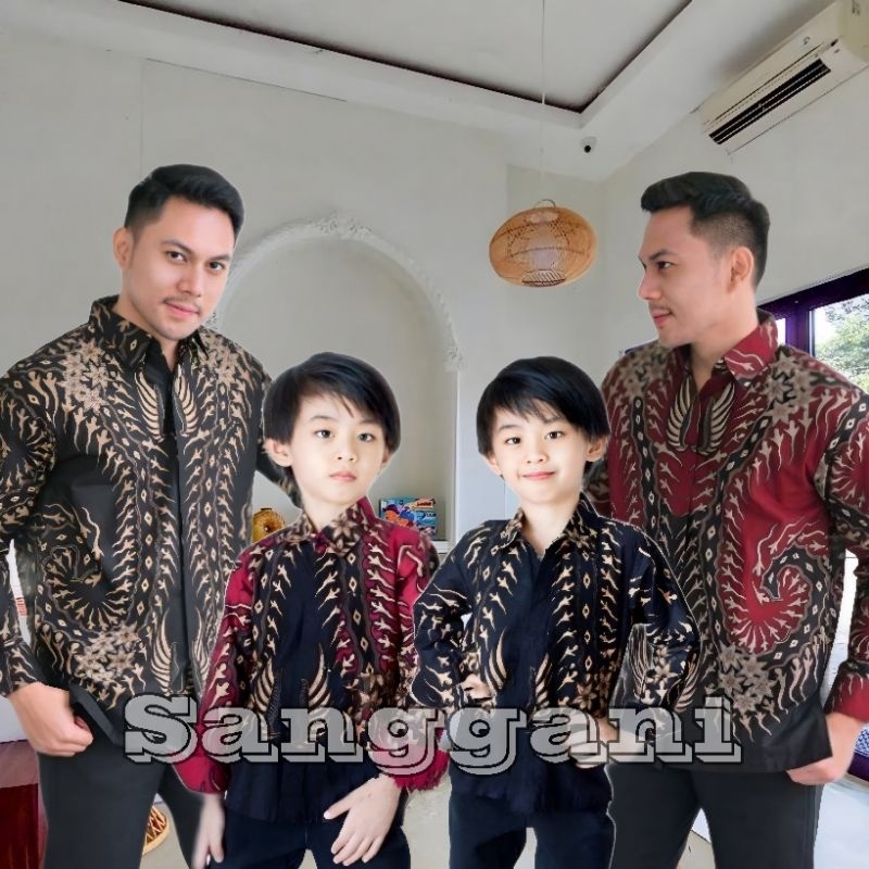 kemeja batik pria lengan panjangbajubatik pria Lengan pendekbatik pria lengan pendek mewah terbaruke