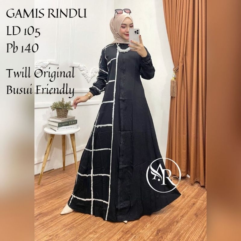 GAMIS RINDU//GAMIS TWILL ORIGINAL//GAMIS TWILL//GAMIS BUSUI