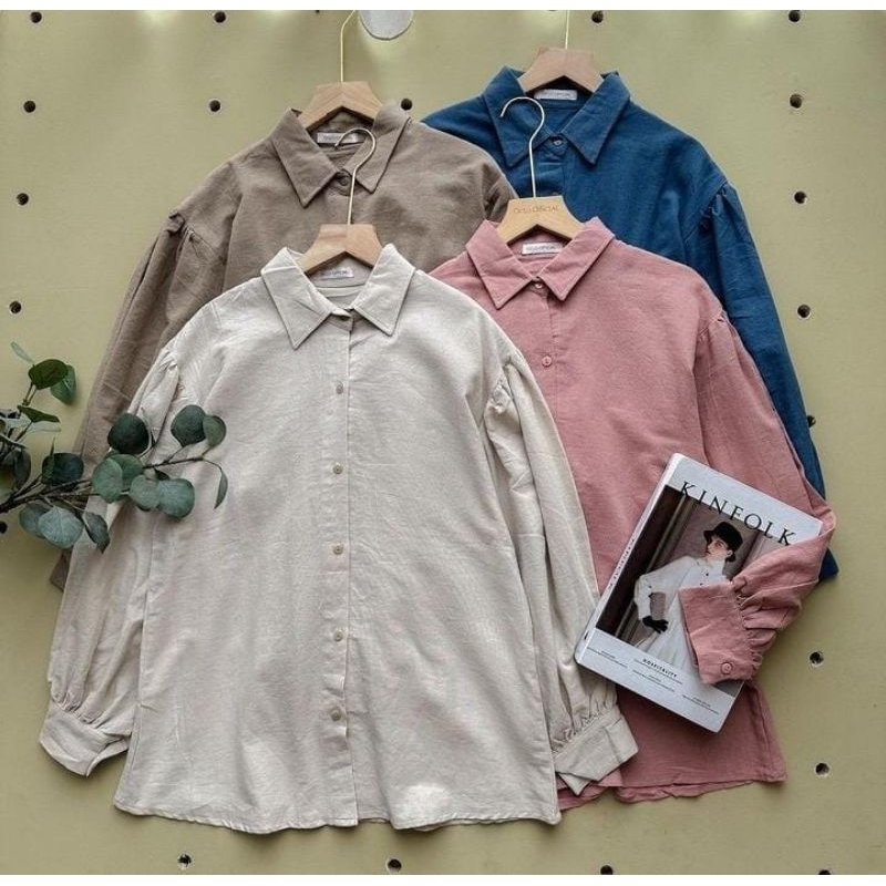 Blouse wanita casual - Kemeja formal wanita - Blouse wanita outfit kuliah mahasiswi