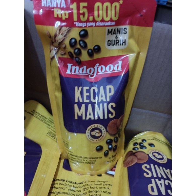 

Kecap manis Indofood 520ml