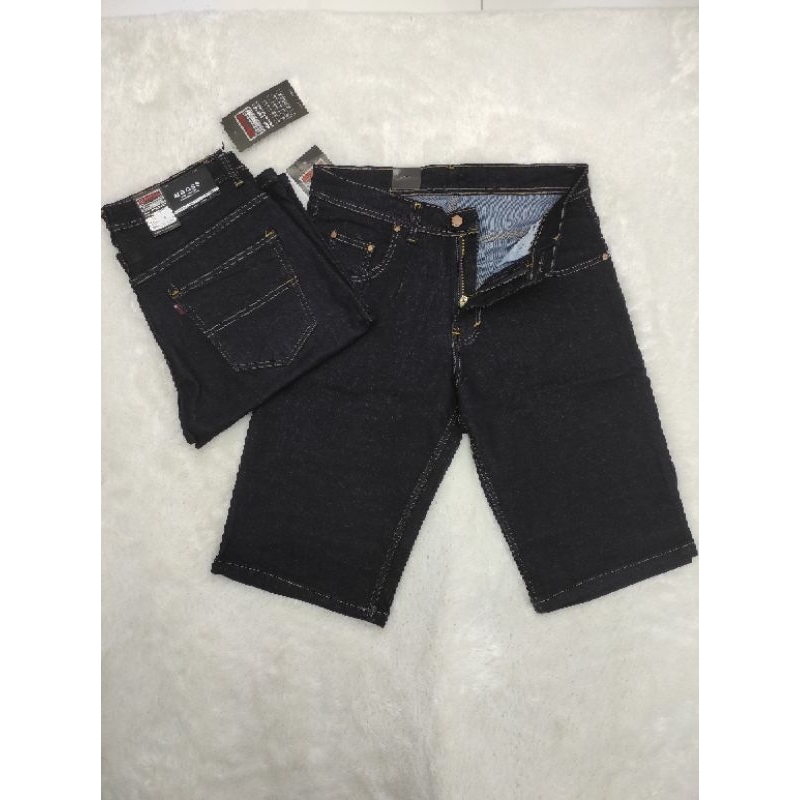 M BOSS size 33-44 bigsize / CELANA PENDEK JEANS PRIA / CELANA PENDEK JUMBO PRIA / CELANA PENDEK JEAN