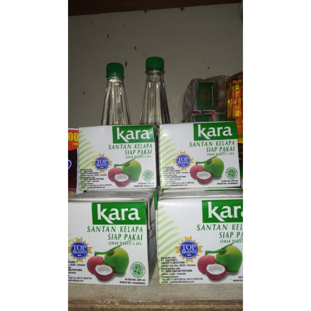 

Kara Santan Kelapa Siap Pakai 200ml