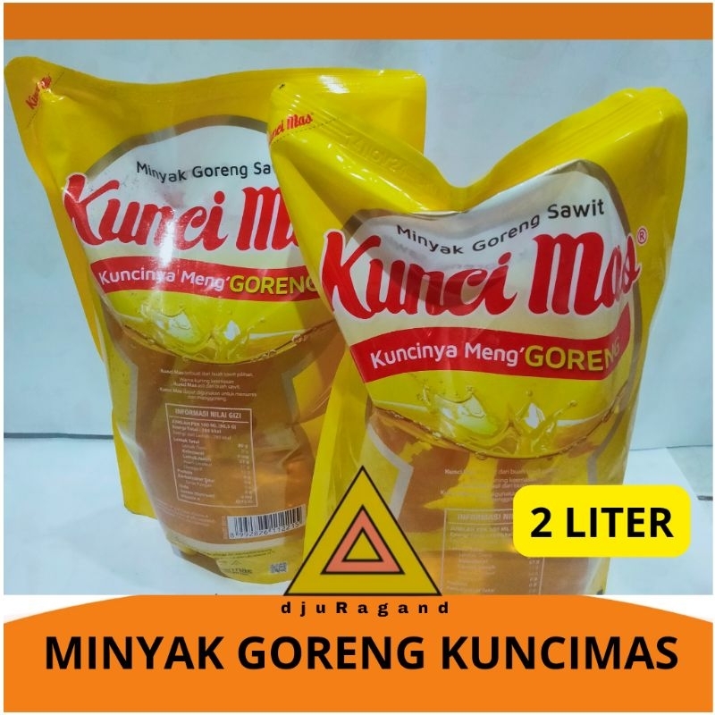 

Minyak goreng KUNCIMAS 2L murah