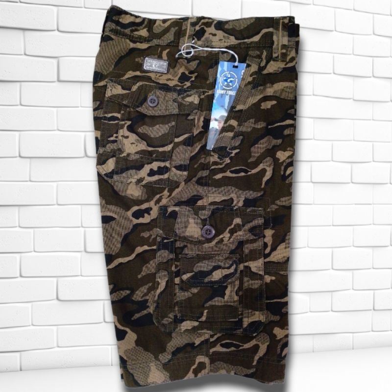 Celana Pendek Cargo Loreng GIANI GRACIO