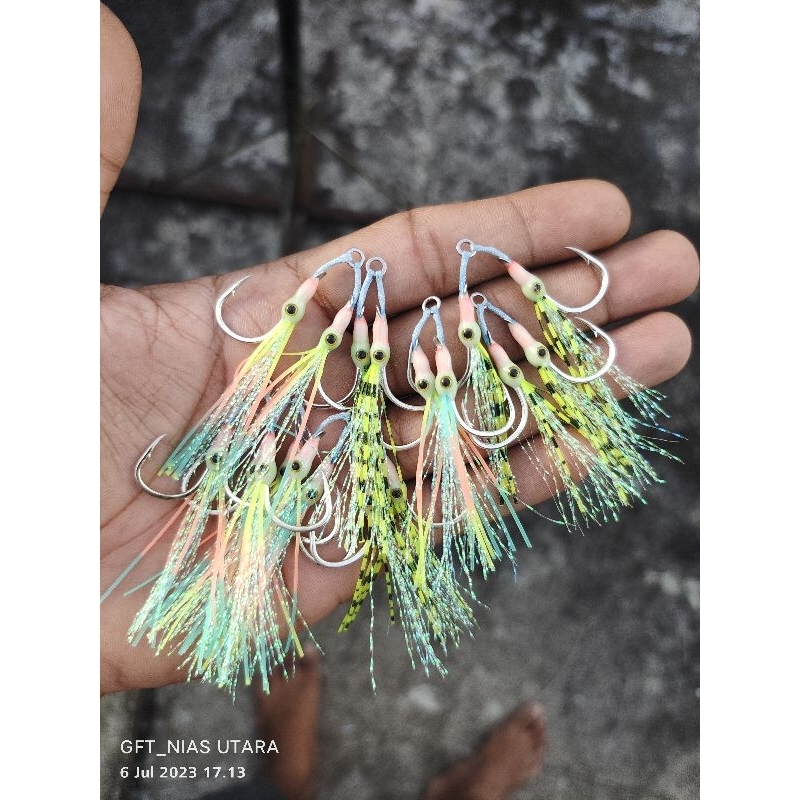 Assist hook GFT jig Full Gid