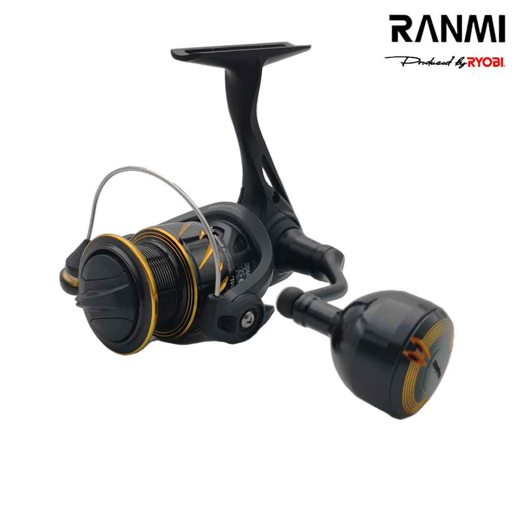 RANMI Pro Target 1000-4000 HSX By Ryobi Fishing Reel  Metal Body
