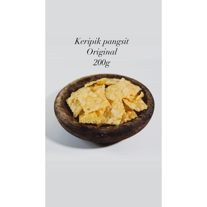 

Keripik Pangsit Original Termurahhh 200g