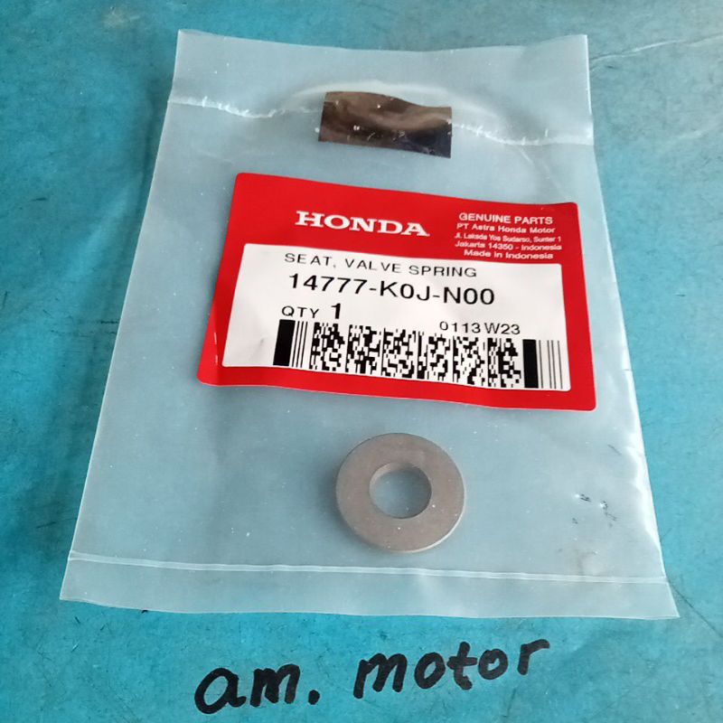 ring dudukan per klep KOj, Scoopy 2020, beat  LED, honda ori, harga per 1 pcs