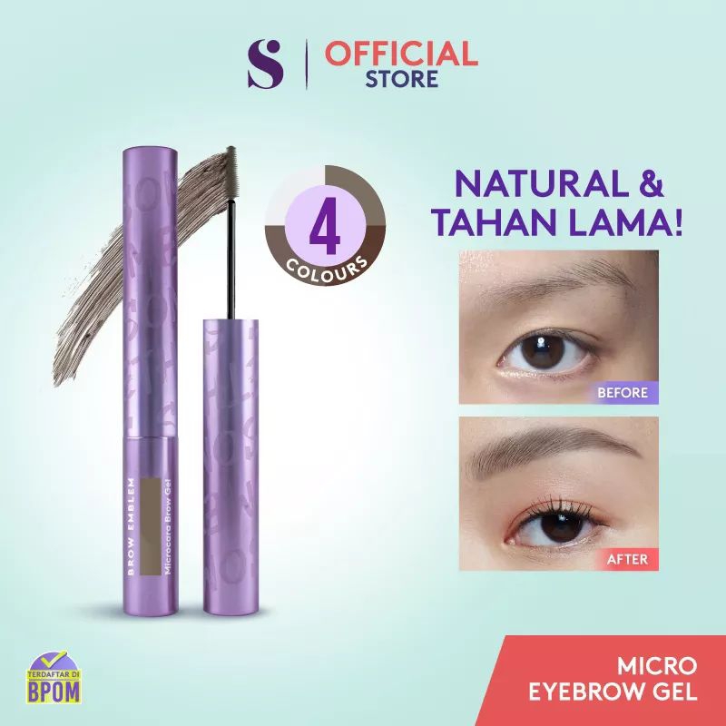 Eyebrow. Mascara. Maskara. Somethinc Brow Emblem Microcara Brow Gel Waterproof