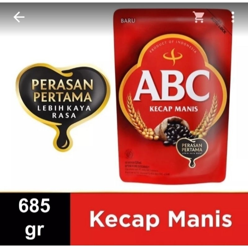 

ABC kecap manis 685gr