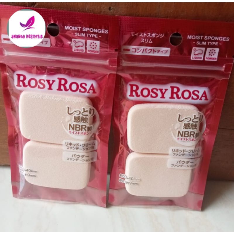 Rosy rosa 845313 moist sponge 2P slim ANANDA