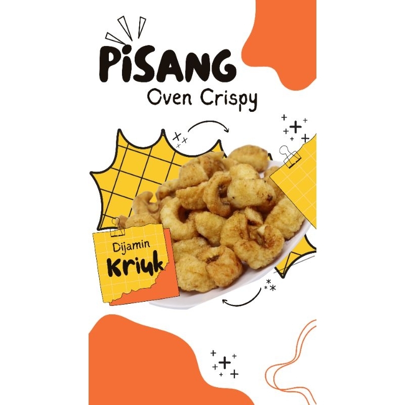 

PISANG OVEN CRISPY