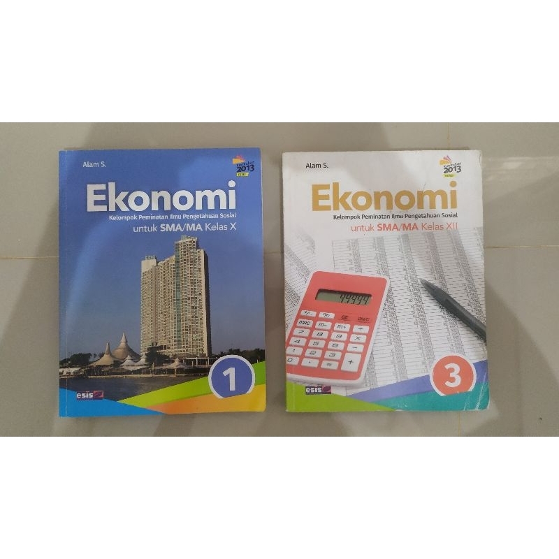 Ekonomi Kelas 10 dan 12 SMA Kurikulum 13 Revisi Penerbit Erlangga
