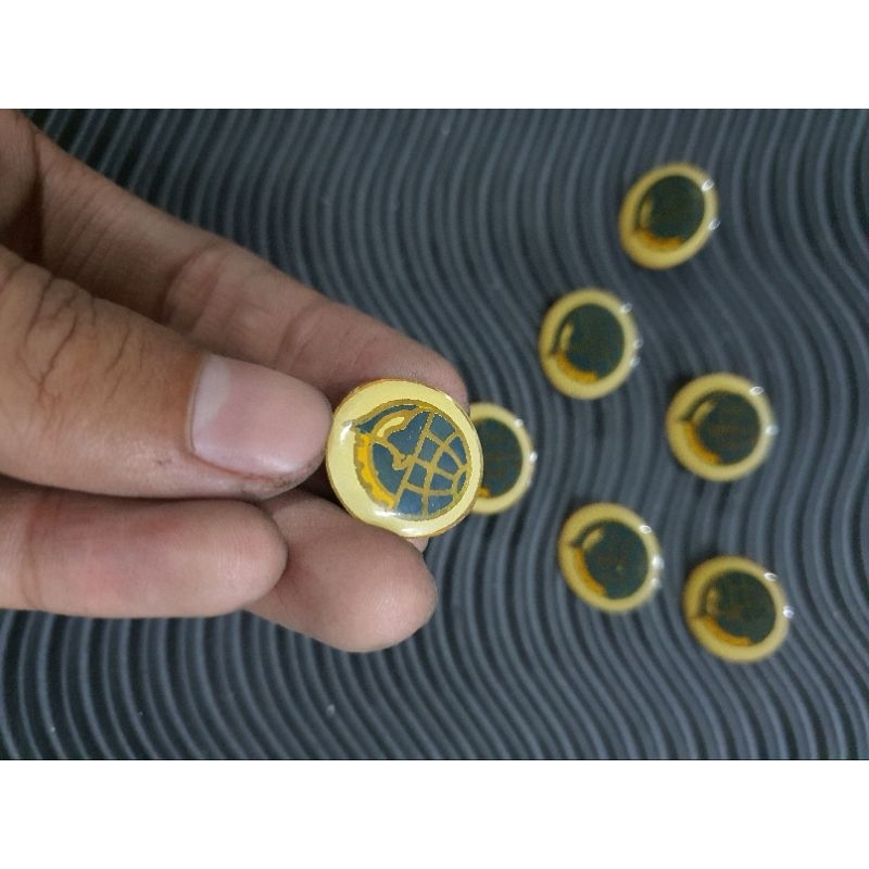 pin kerah Dishub | pin kerah Baju Belakang Paku | pin Paku Logo Army