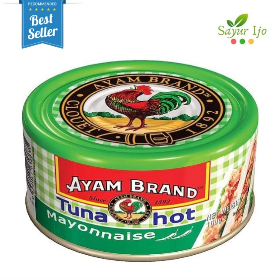 

Ayam Brand Tuna Hot Mayonnaise 160 Gram Ikan Cabe Mayo Kaleng Instant