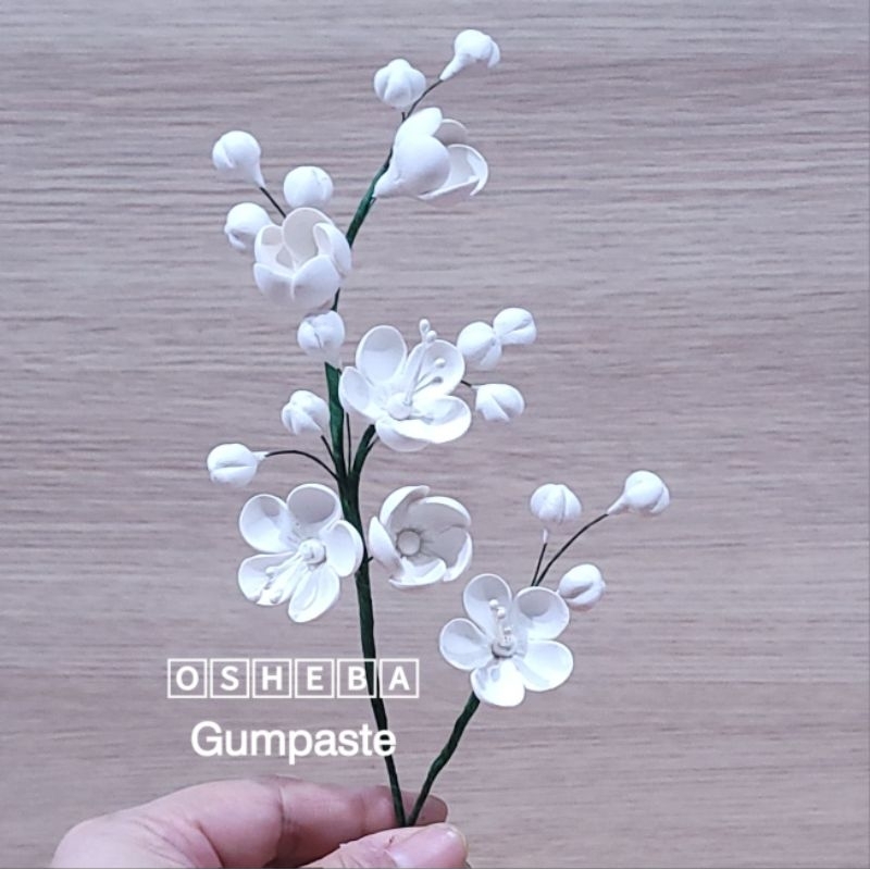 

[osheba] gumpaste bunga filler cherry blossom CB 33