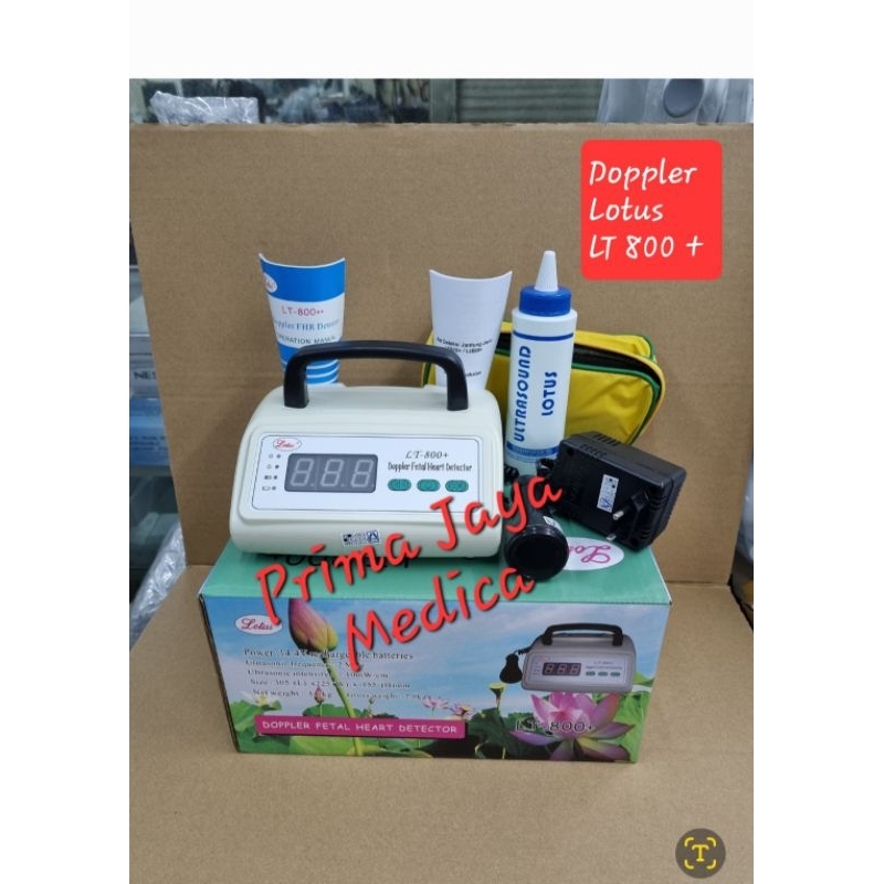 Fetal Doppler Lotus LT 800+ Portable Doppler LCD Lotus LT 800 +