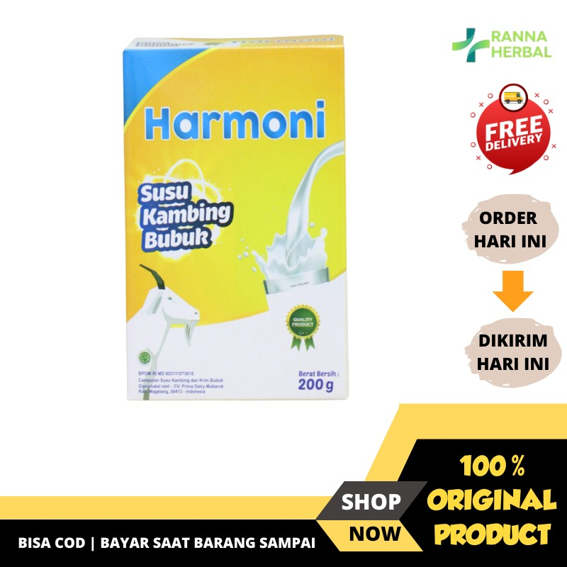 

Susu HARMONI | Susu Kambing Etawa Harmoni | Susu kambing Bubuk - Original