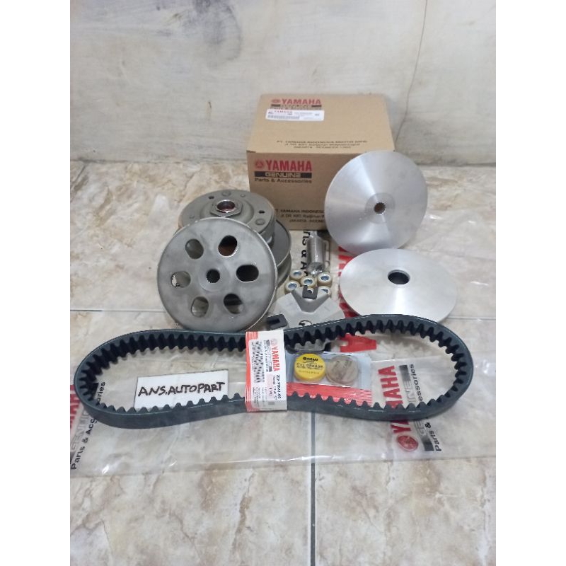 PAKET CVT KOMPLIT YAMAHA NMAX 155 AEROX 155 PNP LEXY 125 CC ORI