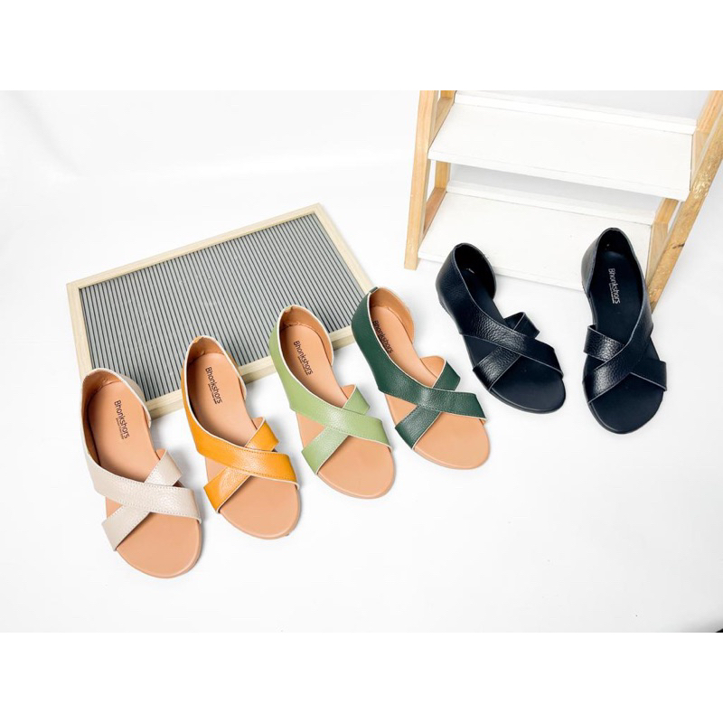 sepatu kulit bhonkshors