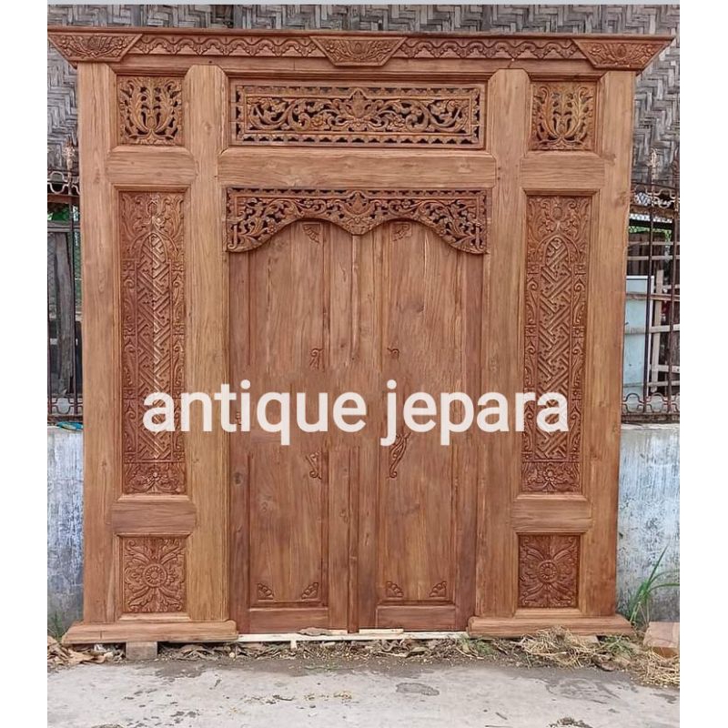 pintu ukir minimalis