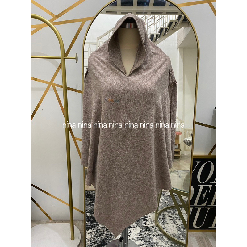 PRELOVED KHIMAR QINDAH SISESA BAHAN KAOS