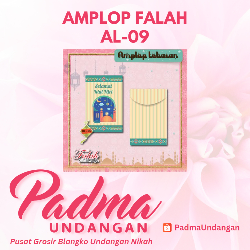 

Amplop Falah AL-9 | PadmaUndangan