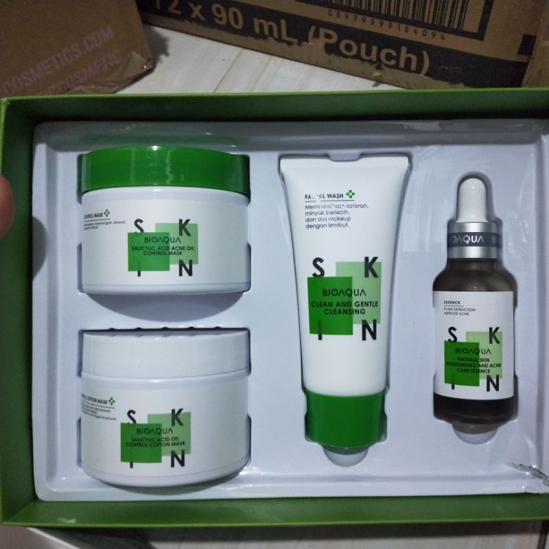 ✯ Micky ✯ Bioaqua Acne Care & Oil Control Moisturizing Skin Care Set