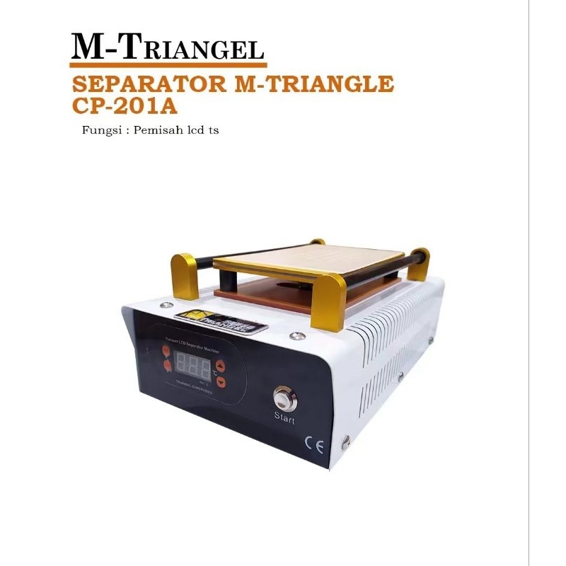 SEPARATOR MESIN PEMISAH LCD TOUCHSCREEN M-TRIANGEL CP-201A